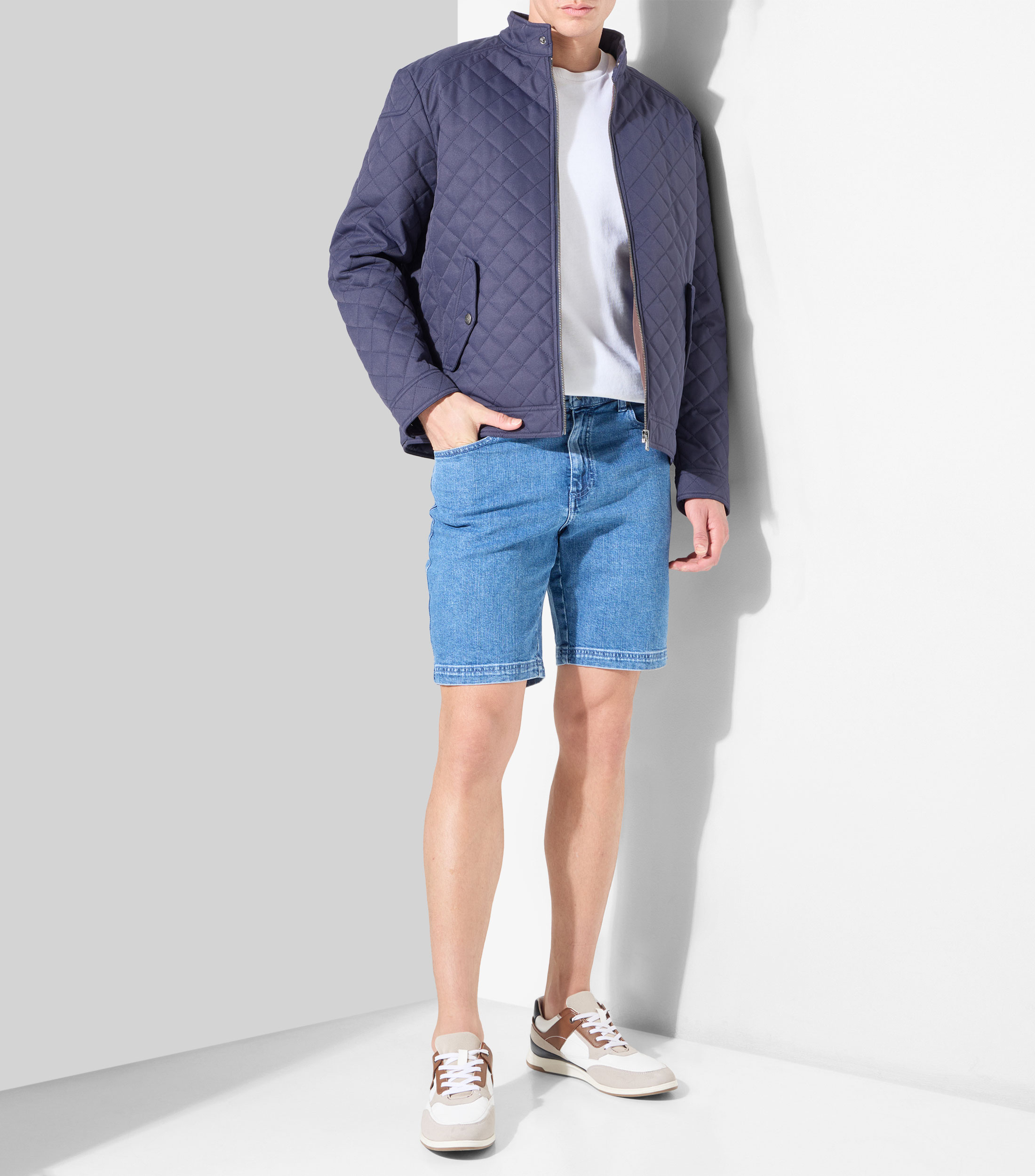 Bermuda de mezclilla Hombre